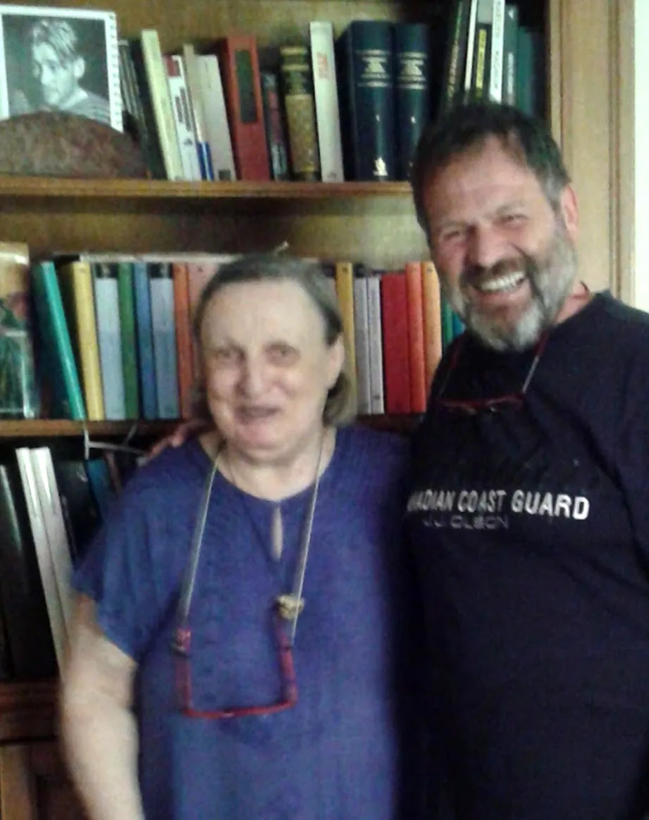 Arturo Gris insieme a Giuliana Prata